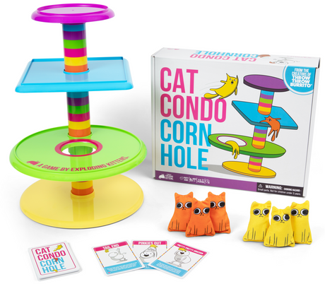 Cat Condo Cornhole (Release Aug 21, 2026) *PRE-ORDER*