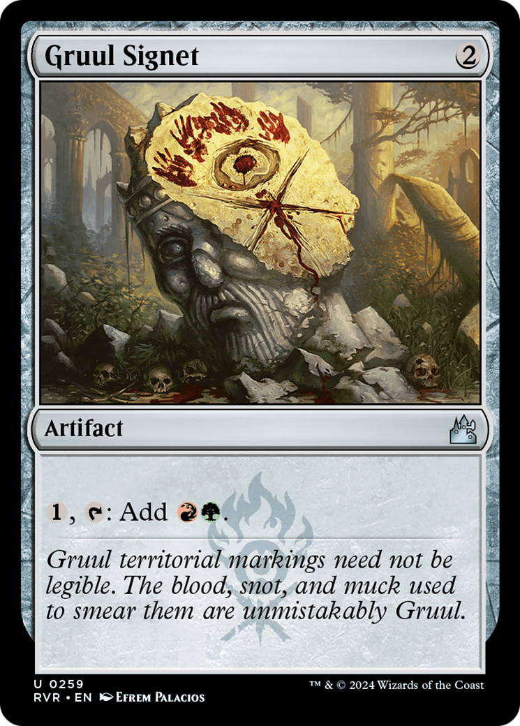 Gruul Signet (RVR-259) - Ravnica Remastered [Uncommon]