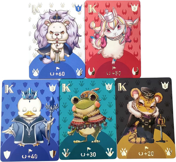 KINGs: TRICKTAKERs: Deluxe King Cards - Set of 5 (Japanese Import) (Non QC Sales Only)