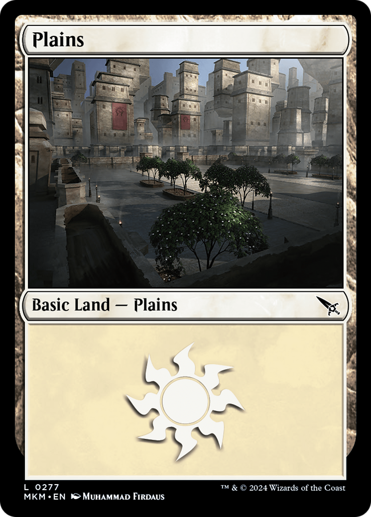 Plains (MKM-277) - Murders at Karlov Manor Foil [Common]