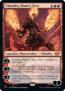 Chandra, Flame's Fury (J22-511) - Jumpstart 2022 [Mythic]