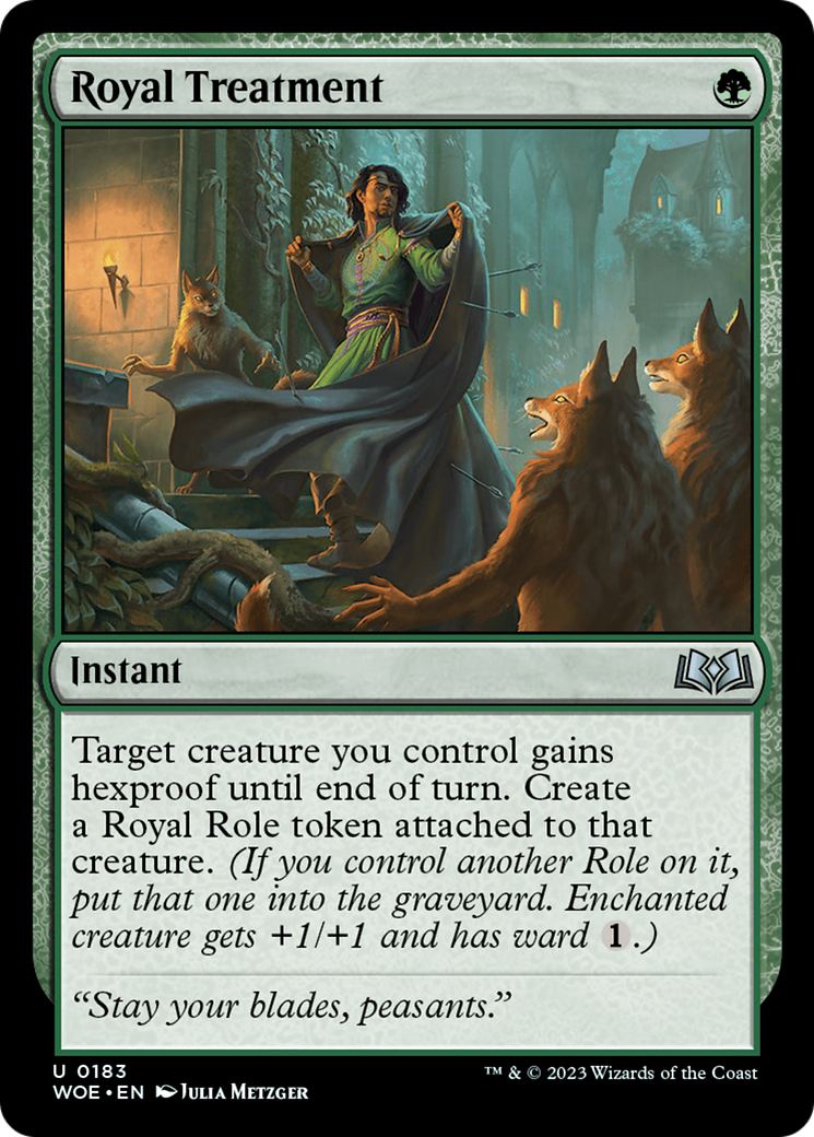 Royal Treatment (WOE-183) - Wilds of Eldraine [Uncommon]