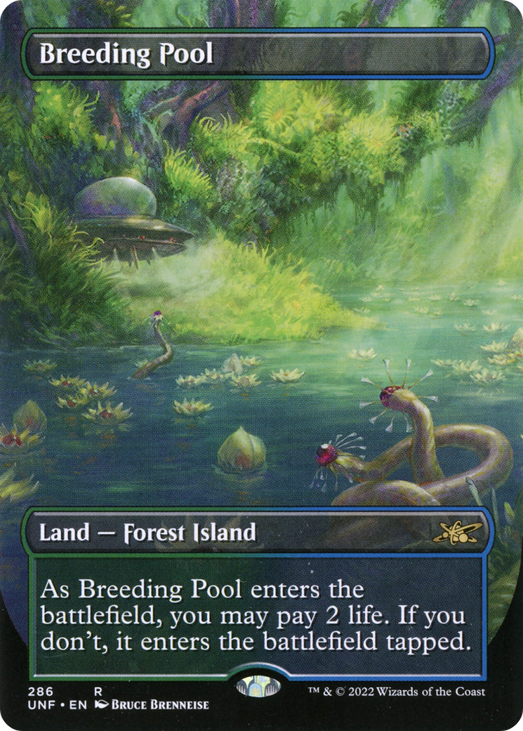 Breeding Pool (UNF-286) - Unfinity (Borderless) Foil [Rare]