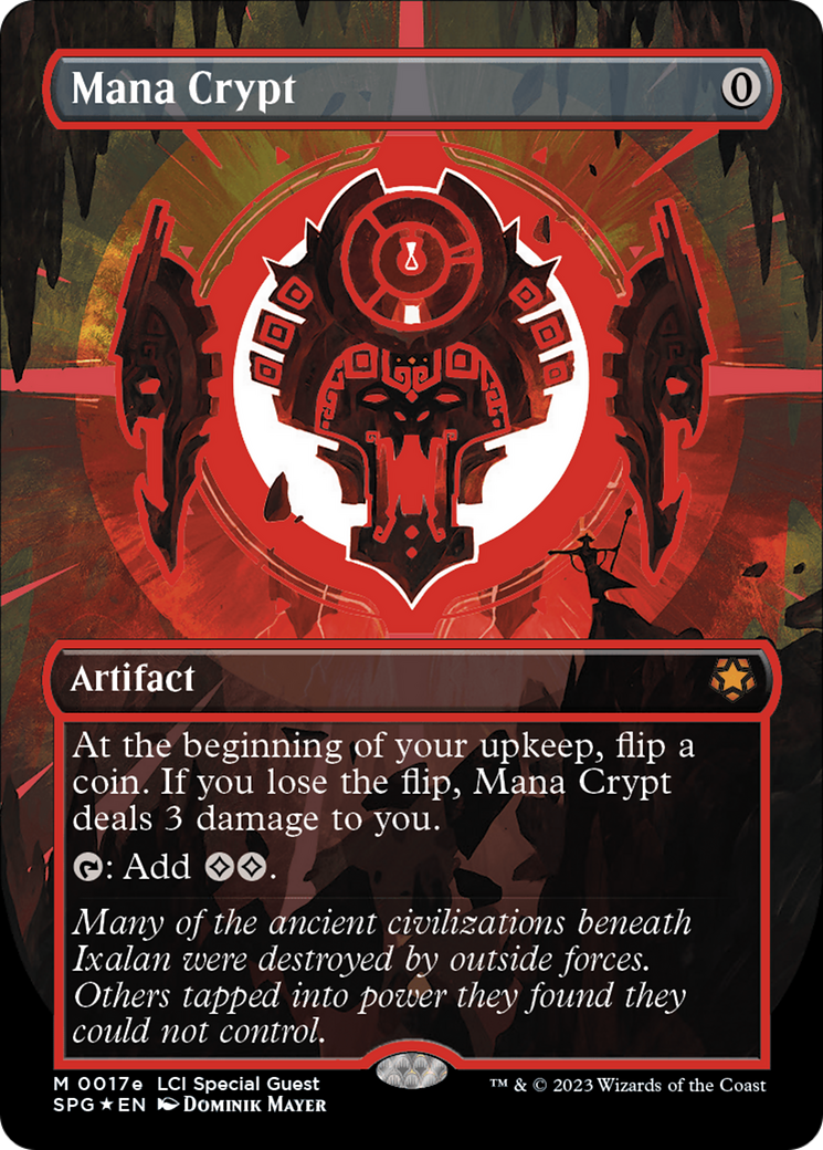 Mana Crypt (SPG-17E) - Special Guests (Borderless) Foil [Mythic]