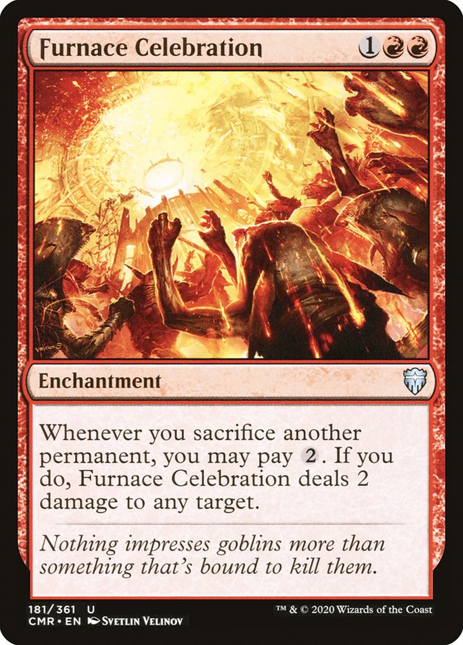 Furnace Celebration (CMR-181) - Commander Legends [Uncommon]