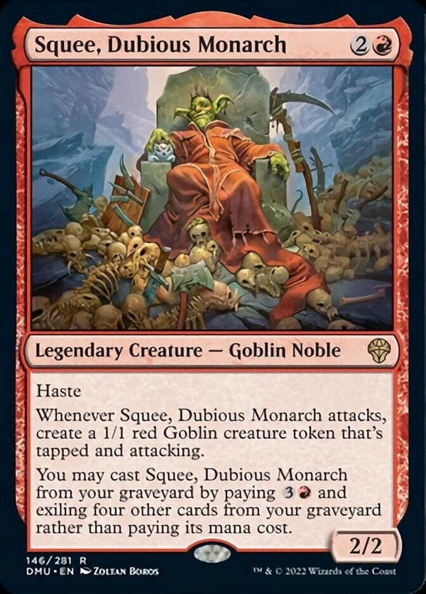 Squee, Dubious Monarch (DMU-146) - Dominaria United [Rare]