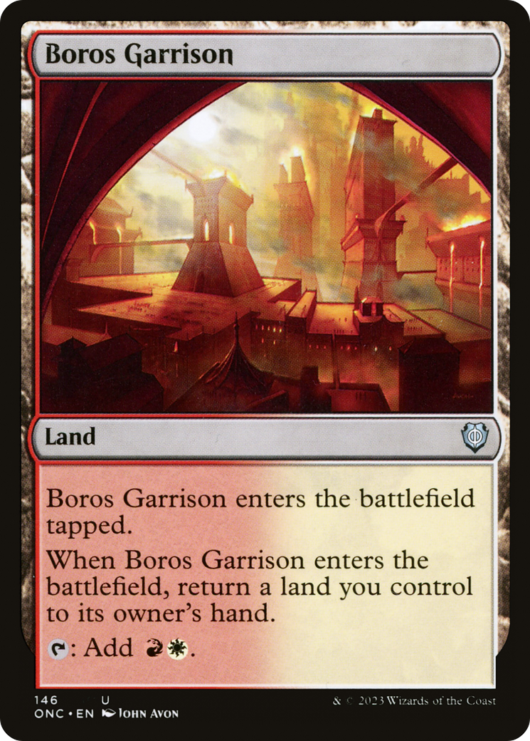 Boros Garrison (ONC-146) - Phyrexia: All Will Be One Commander [Uncommon]