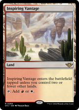 Inspiring Vantage (OTJ-269) - Outlaws of Thunder Junction [Rare]