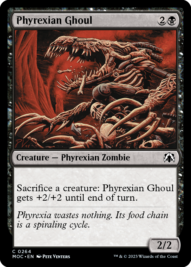 Phyrexian Ghoul (MOC-264) - March of the Machine Commander [Common]