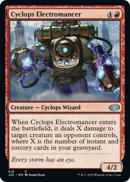 Cyclops Electromancer (J22-518) - Jumpstart 2022 [Uncommon]