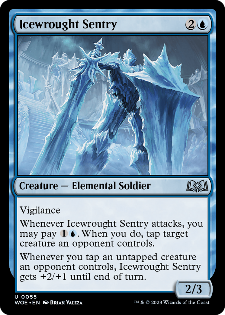 Icewrought Sentry (WOE-055) - Wilds of Eldraine [Uncommon]