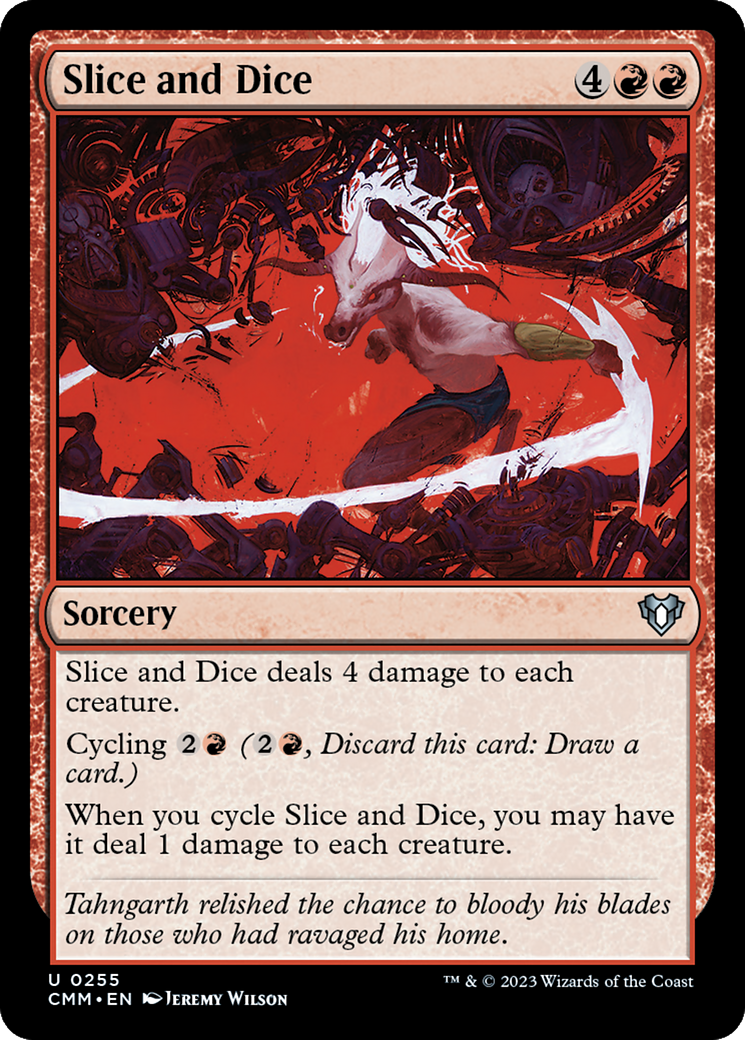 Slice and Dice (CMM-255) - Commander Masters [Uncommon]
