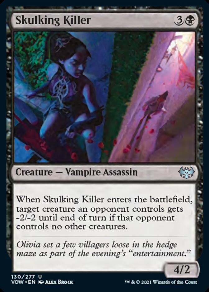 Skulking Killer (VOW-130) - Innistrad: Crimson Vow [Uncommon]
