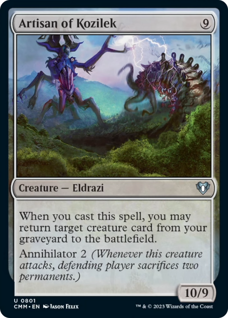 Artisan of Kozilek (CMM-801) - Commander Masters [Uncommon]