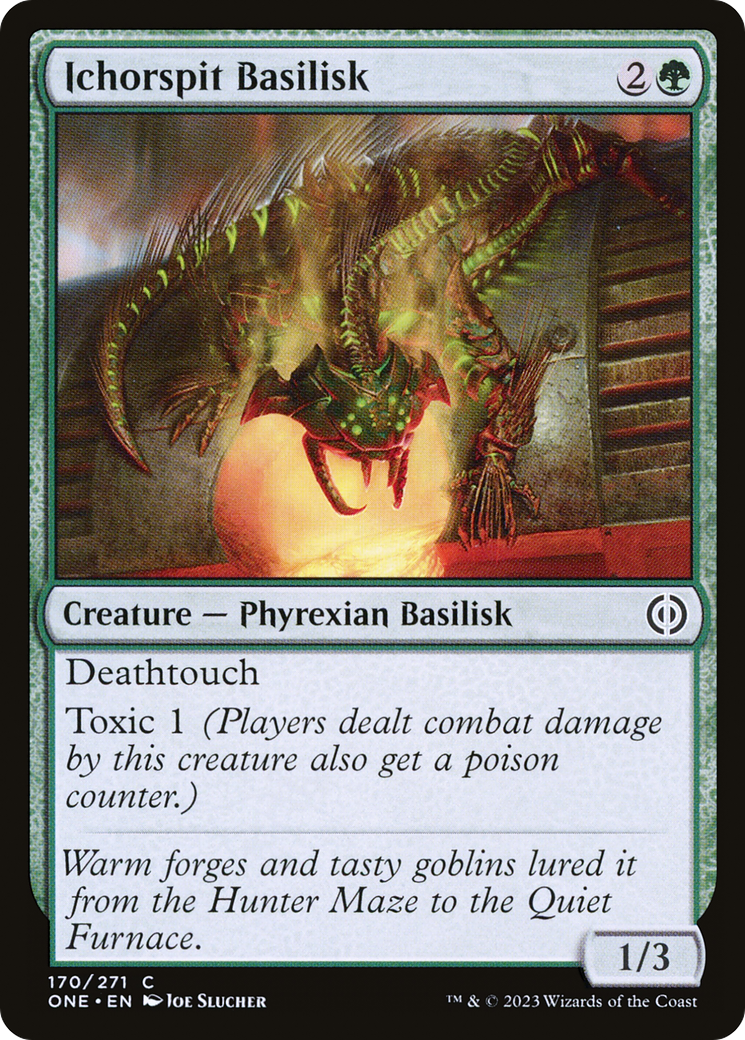 Ichorspit Basilisk (ONE-170) - Phyrexia: All Will Be One [Common]