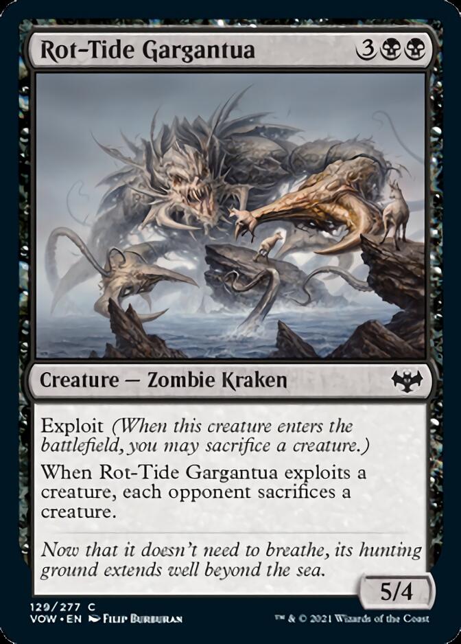 Rot-Tide Gargantua (VOW-129) - Innistrad: Crimson Vow [Common]