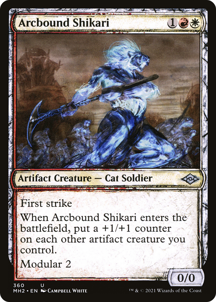 Arcbound Shikari (MH2-360) - Modern Horizons 2: (Showcase) Foil [Uncommon]