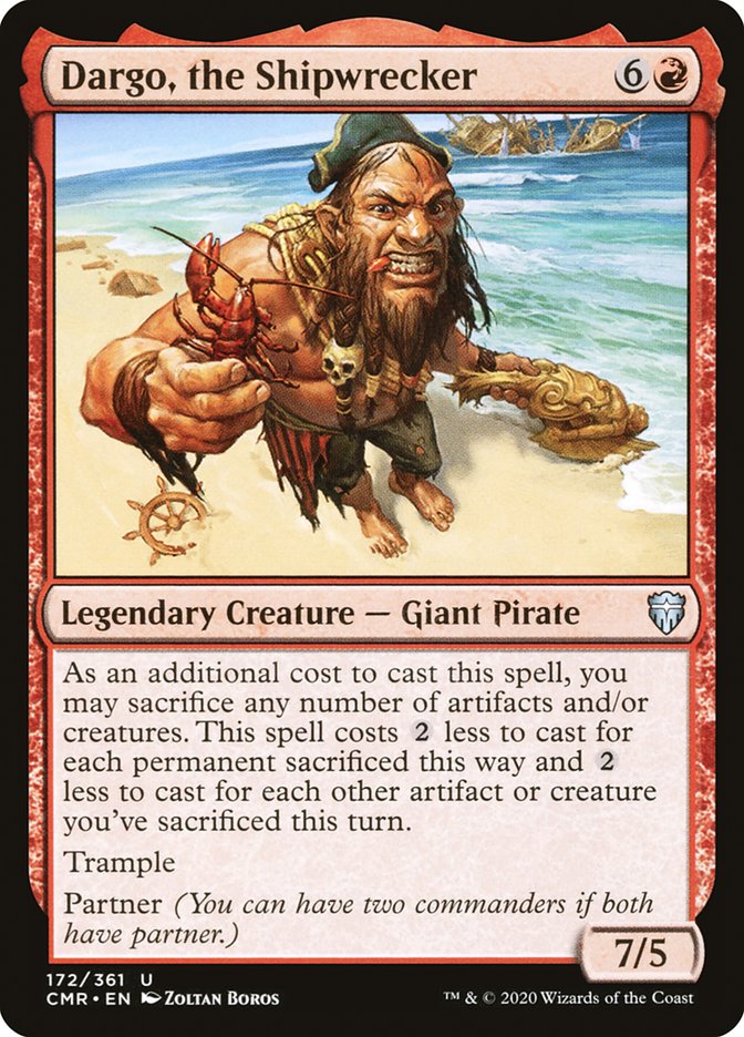 Dargo, the Shipwrecker (CMR-172) - Commander Legends [Uncommon]
