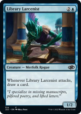 Library Larcenist (J22-314) - Jumpstart 2022 [Common]