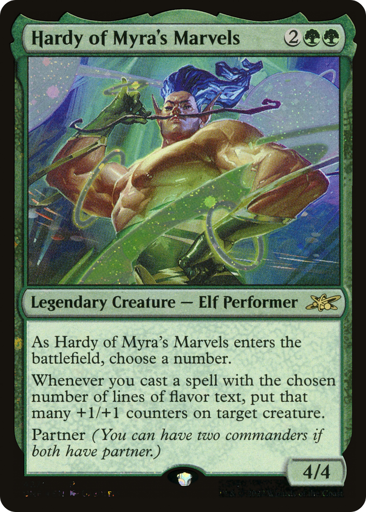 Hardy of Myra's Marvels (UNF-427) - Unfinity Galaxy Foil [Rare]