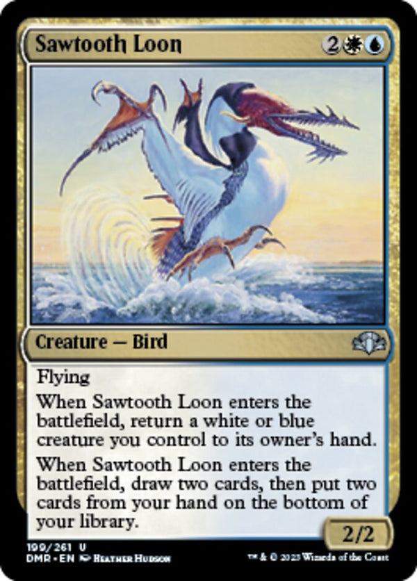 Sawtooth Loon (DMR-199) - Dominaria Remastered [Uncommon]