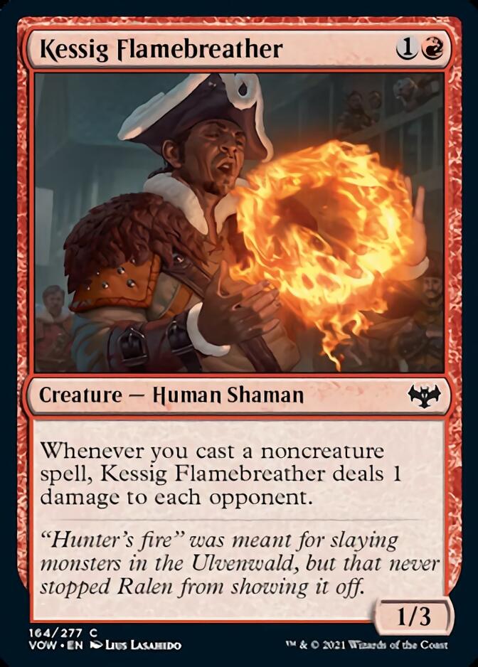 Kessig Flamebreather (VOW-164) - Innistrad: Crimson Vow [Common]