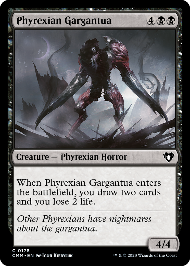 Phyrexian Gargantua (CMM-178) - Commander Masters [Common]