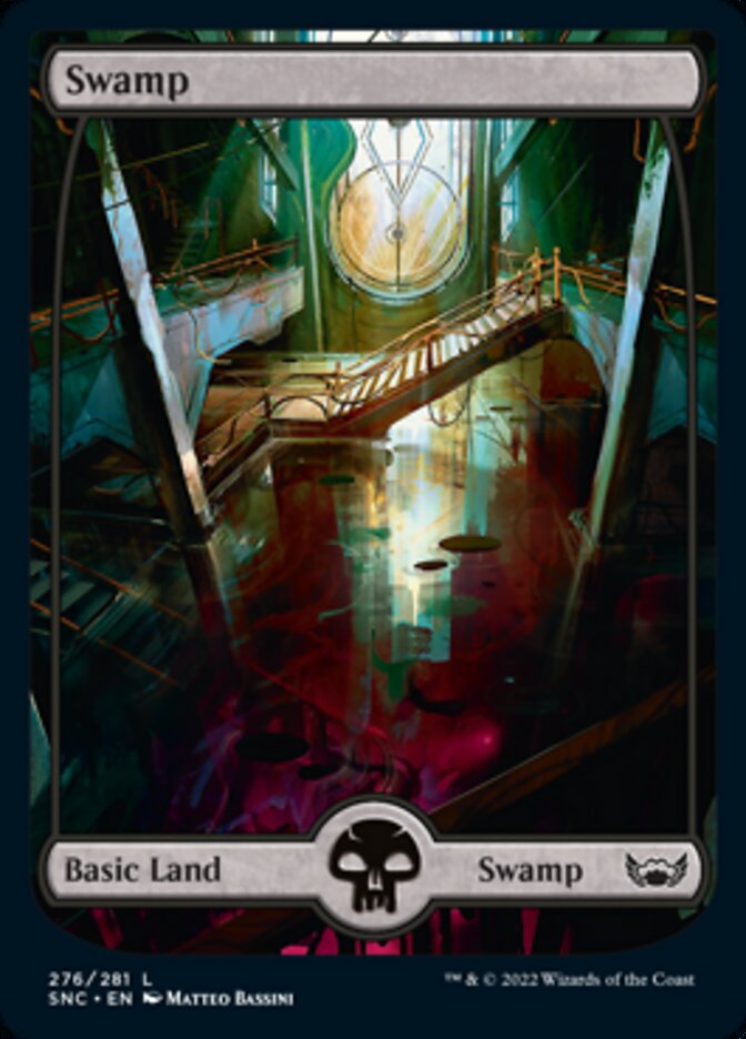 Swamp (SNC-276) - Streets of New Capenna: (Full Art) [Common]
