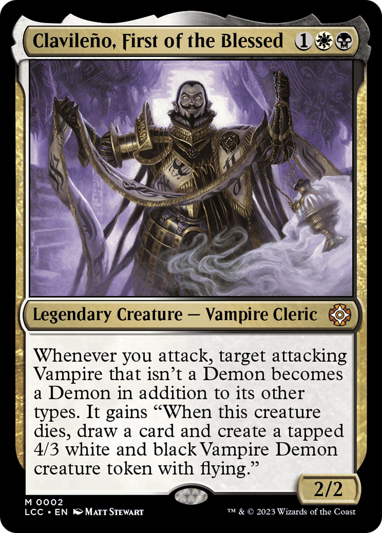 Clavileño, First of the Blessed (LCC-002) - The Lost Caverns of Ixalan Commander [Mythic]