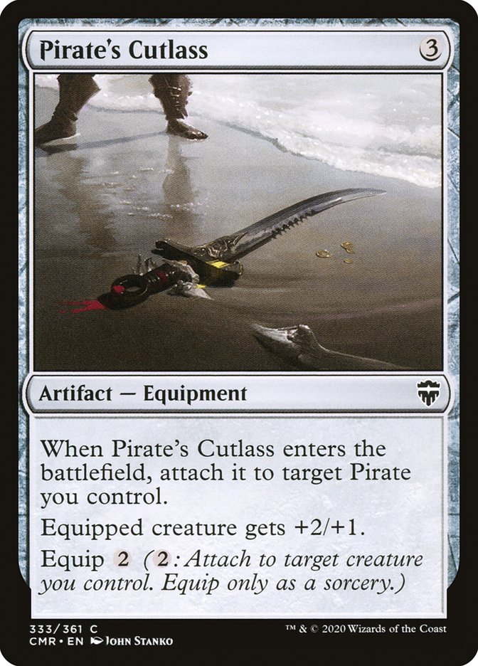 Pirate's Cutlass (CMR-333) - Commander Legends [Common]