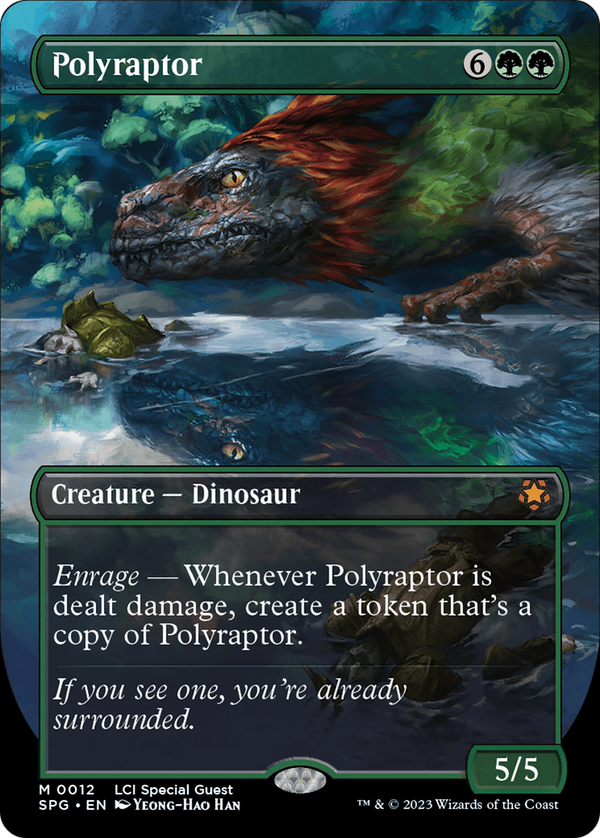 Polyraptor (SPG-012) - Special Guests (Borderless) [Mythic]