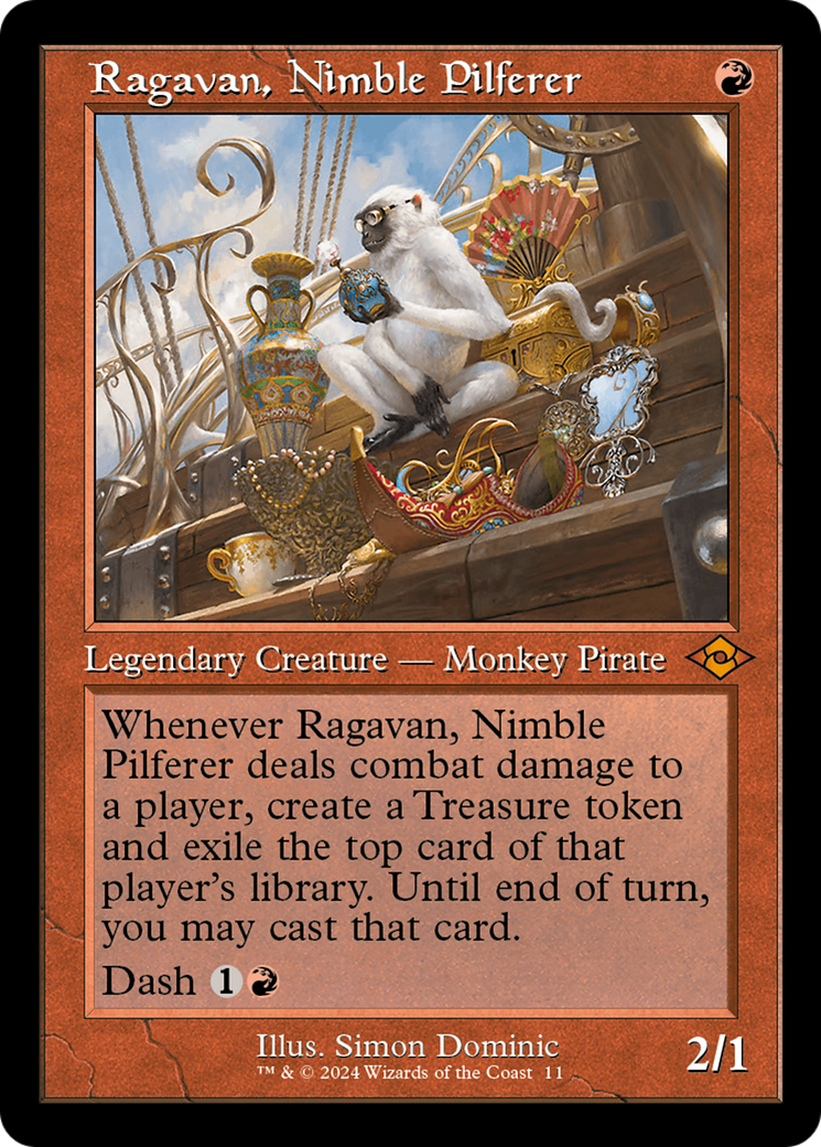 Ragavan, Nimble Pilferer (H2R-011) - Modern Horizons 2 Timeshifts [Mythic]