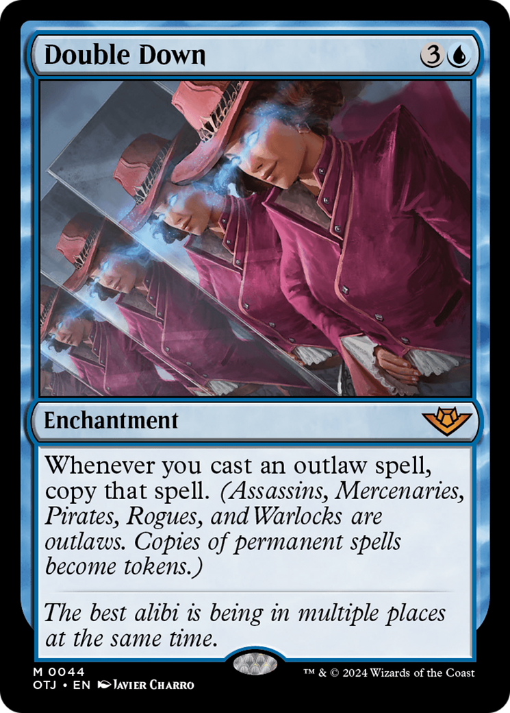 Double Down (OTJ-044) - Outlaws of Thunder Junction Foil [Mythic]