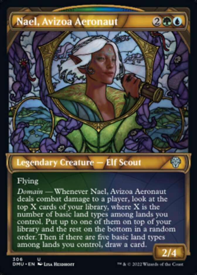 Nael, Avizoa Aeronaut (DMU-306) - Dominaria United: (Showcase) [Uncommon]