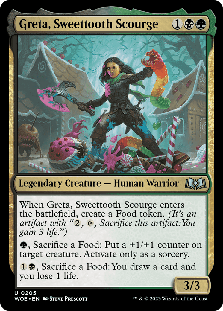 Greta, Sweettooth Scourge (WOE-205) - Wilds of Eldraine [Uncommon]