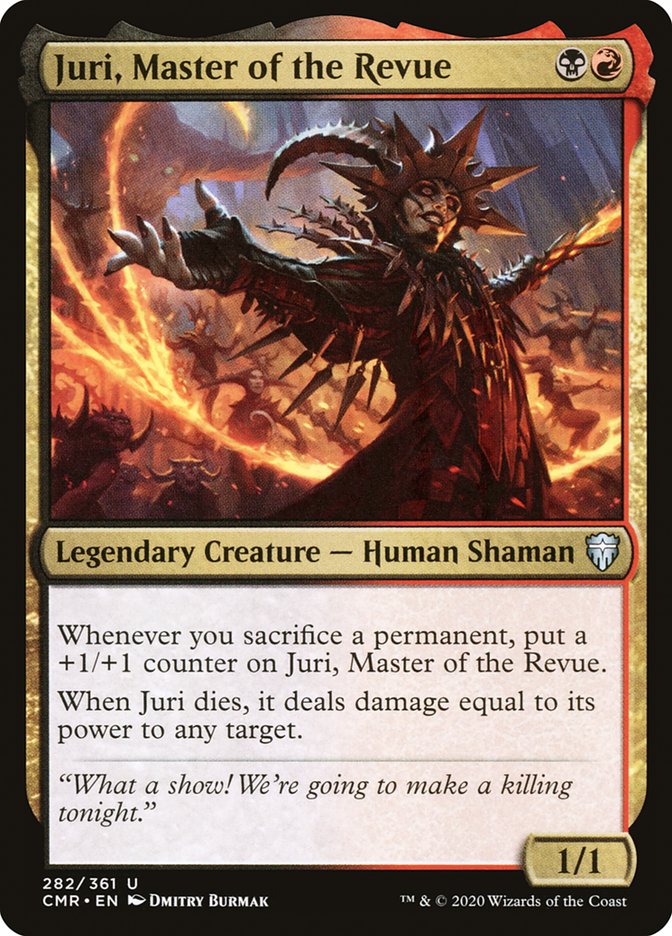 Juri, Master of the Revue (CMR-282) - Commander Legends [Uncommon]