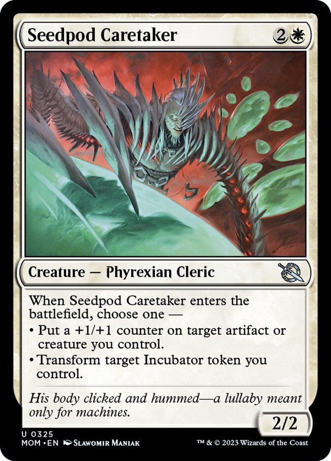 Seedpod Caretaker (MOM-325) - March of the Machine [Uncommon]