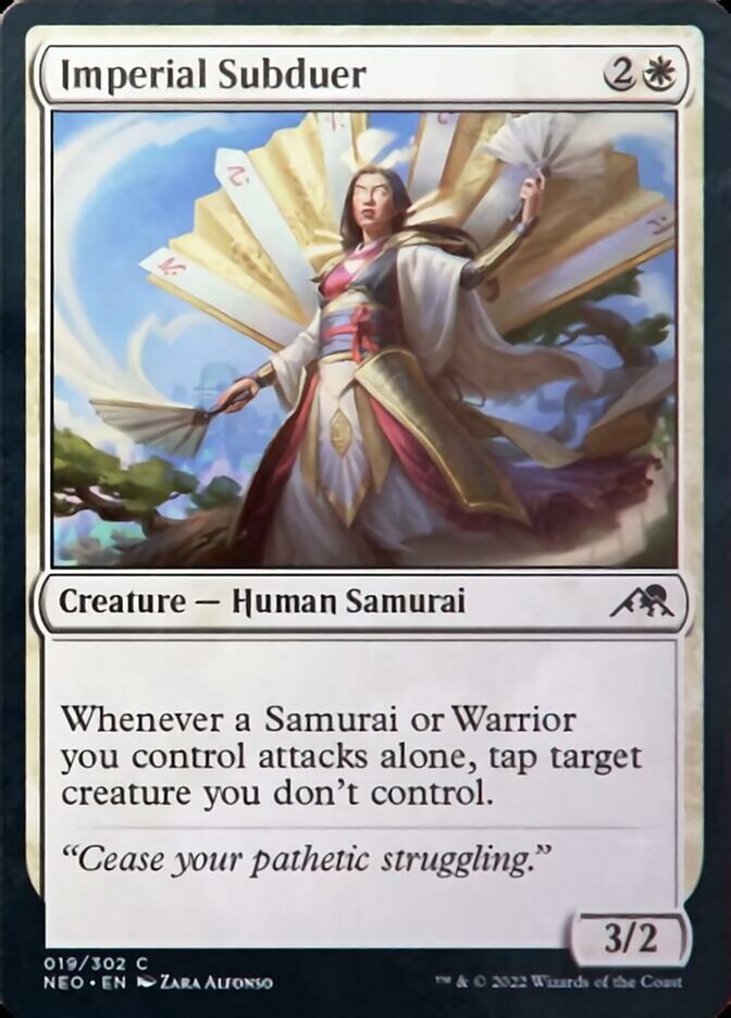 Imperial Subduer (NEO-019) - Kamigawa: Neon Dynasty [Common]