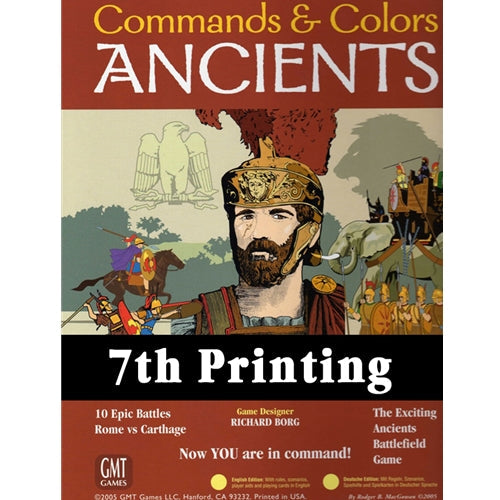 Commands & Colors: Ancients (7th Printing) (Minor Damage)