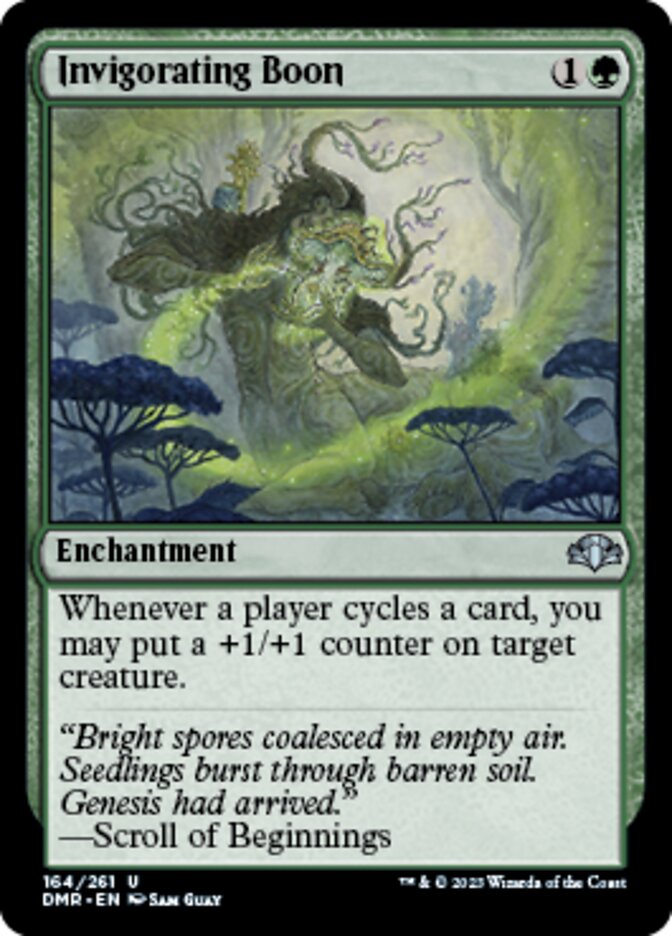 Invigorating Boon (DMR-164) - Dominaria Remastered [Uncommon]