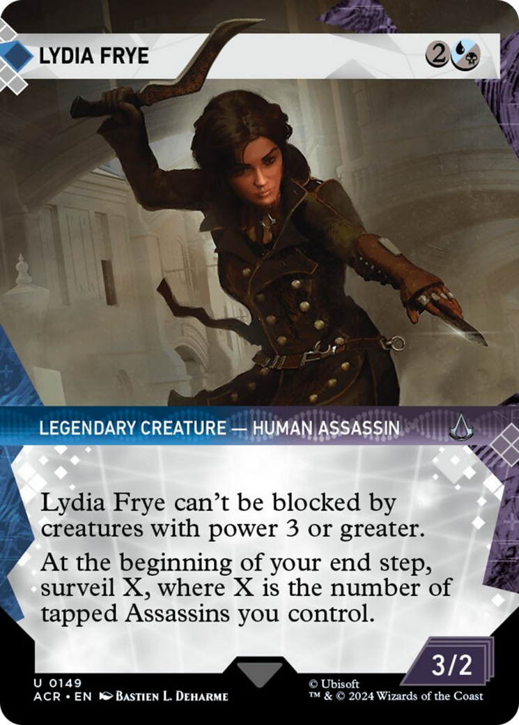 Lydia Frye (ACR-149) - Assassin's Creed: (Showcase) (Borderless) [Uncommon]