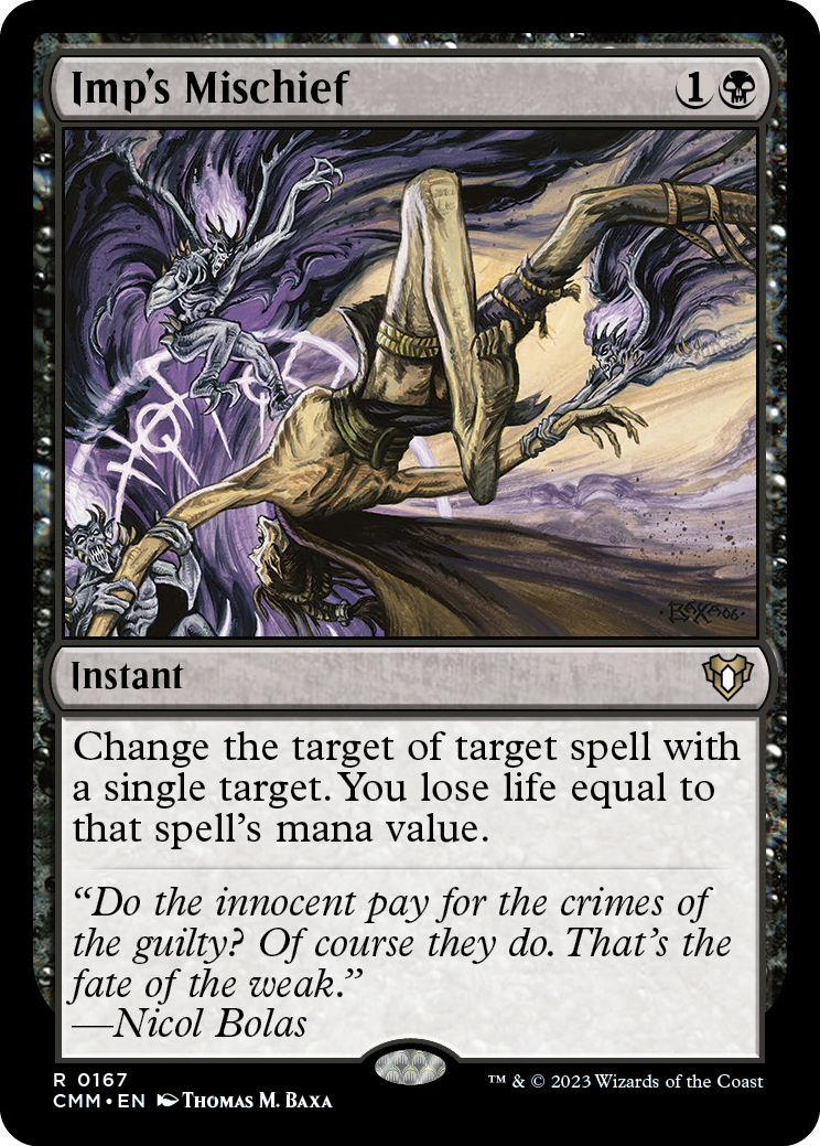 Imp's Mischief (CMM-167) - Commander Masters [Rare]