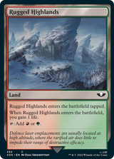 Rugged Highlands (40K-292) - Warhammer 40,000 Commander [Common]