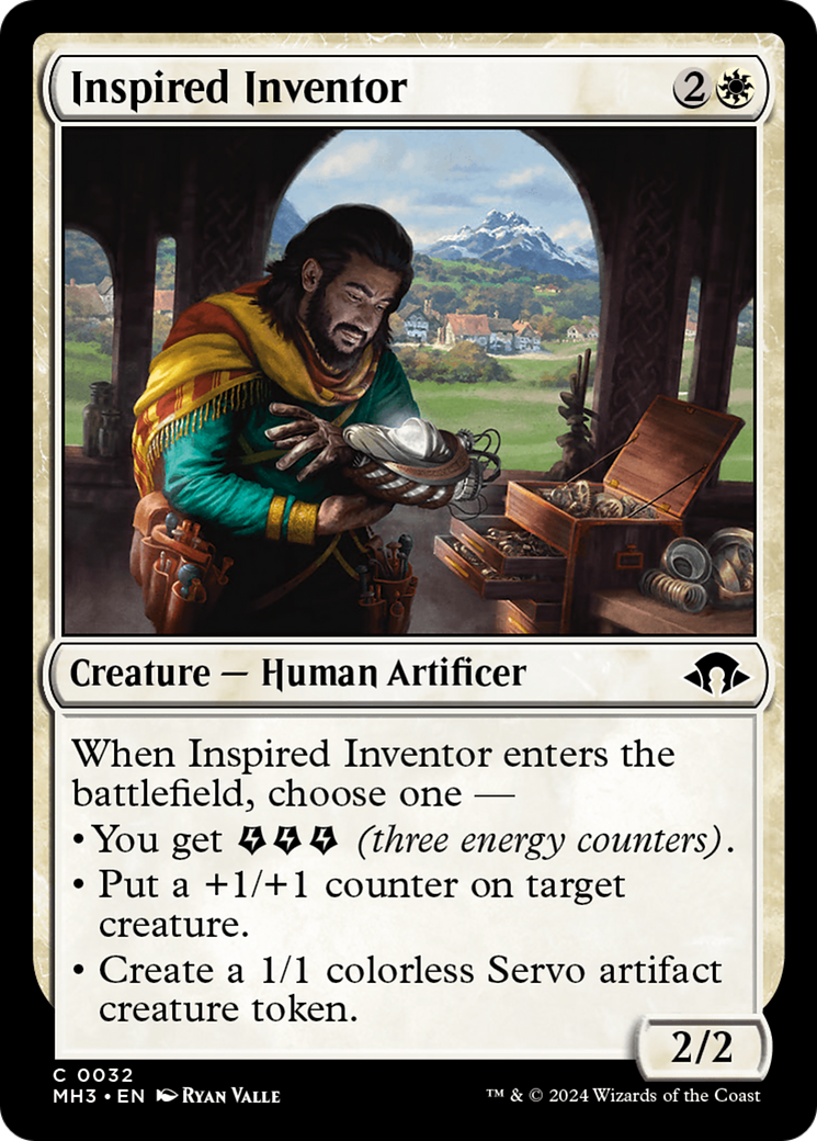 Inspired Inventor (MH3-032) - Modern Horizons 3 [Common]