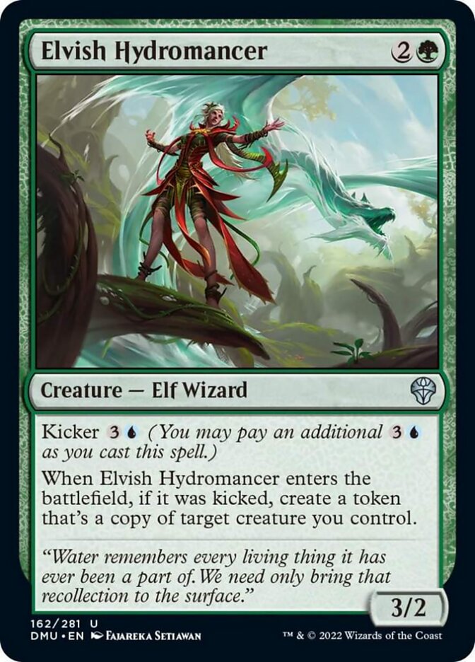 Elvish Hydromancer (DMU-162) - Dominaria United [Uncommon]