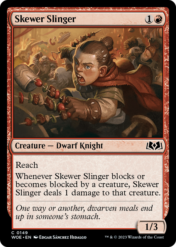 Skewer Slinger (WOE-149) - Wilds of Eldraine [Common]