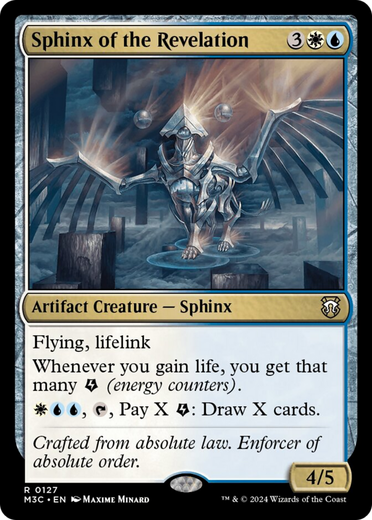 Sphinx of the Revelation (M3C-127) - Modern Horizons 3 Commander Foil [Rare]