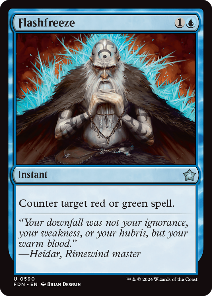 Flashfreeze (FDN-590) - Foundations [Uncommon]