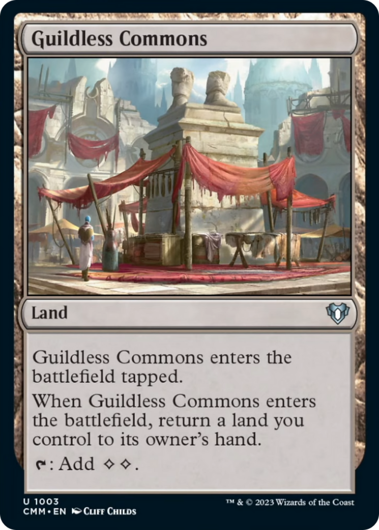 Guildless Commons (CMM-1003) - Commander Masters [Uncommon]