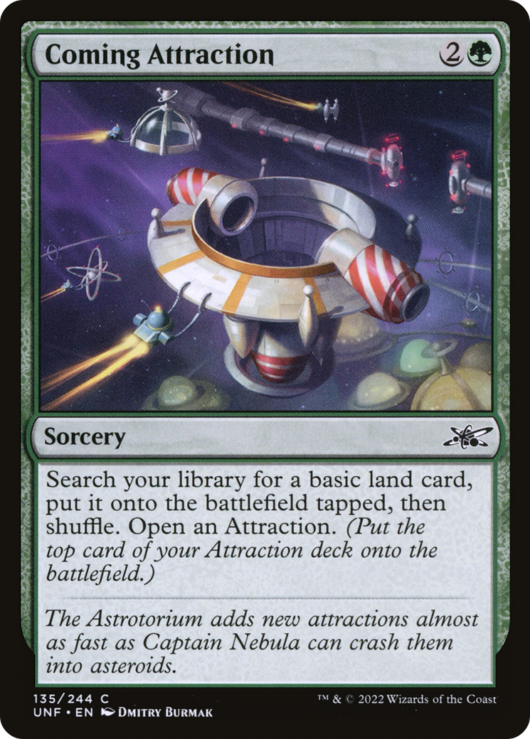 Coming Attraction (UNF-135) - Unfinity Foil [Common]
